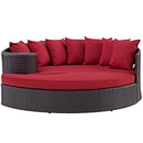  Modway Furniture Outdoor Seating Daybed EEI-2176-EXP-RED IMAGE 1