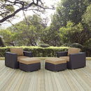  Modway Furniture Outdoor Seating Sets EEI-2202-EXP-MOC-SET IMAGE 5
