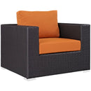 Modway Furniture Outdoor Seating Sets EEI-2202-EXP-ORA-SET IMAGE 4