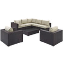  Modway Furniture Outdoor Seating Sets EEI-2203-EXP-BEI-SET IMAGE 3