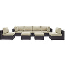  Modway Furniture Outdoor Seating Sets EEI-2204-EXP-BEI-SET IMAGE 1