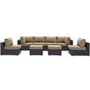  Modway Furniture Outdoor Seating Sets EEI-2204-EXP-MOC-SET IMAGE 1