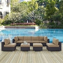  Modway Furniture Outdoor Seating Sets EEI-2204-EXP-MOC-SET IMAGE 7