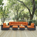 Modway Furniture Outdoor Seating Sets EEI-2204-EXP-ORA-SET IMAGE 7