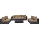  Modway Furniture Outdoor Seating Sets EEI-2205-EXP-MOC-SET IMAGE 2
