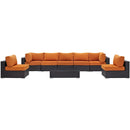  Modway Furniture Outdoor Seating Sets EEI-2205-EXP-ORA-SET IMAGE 1