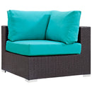  Modway Furniture Outdoor Seating Sets EEI-2206-EXP-TRQ-SET IMAGE 6