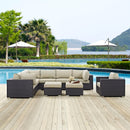  Modway Furniture Outdoor Seating Sets EEI-2208-EXP-BEI-SET IMAGE 6