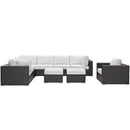  Modway Furniture Outdoor Seating Sets EEI-2208-EXP-WHI-SET IMAGE 1