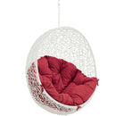 Modway Furniture Outdoor Seating Porch Swings EEI-2273-WHI-RED IMAGE 3