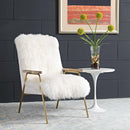  Modway Furniture Sprint Stationary Fabric Chair EEI-2305-BRN-WHI IMAGE 4