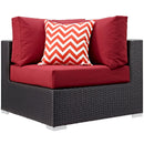 Modway Furniture Outdoor Seating Sets EEI-2363-EXP-RED-SET IMAGE 2