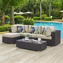 Modway Furniture Outdoor Seating Sets EEI-2362-EXP-BEI-SET IMAGE 6