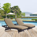  Modway Furniture Outdoor Seating Chaises EEI-2428-EXP-MOC-SET IMAGE 4