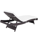  Modway Furniture Outdoor Seating Chaises EEI-2429-EXP-WHI-SET IMAGE 4