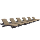  Modway Furniture Outdoor Seating Chaises EEI-2430-EXP-MOC-SET IMAGE 1