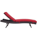  Modway Furniture Outdoor Seating Chaises EEI-2430-EXP-RED-SET IMAGE 3