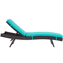 Modway Furniture Outdoor Seating Chaises EEI-2430-EXP-TRQ-SET IMAGE 3