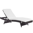  Modway Furniture Outdoor Seating Chaises EEI-2430-EXP-WHI-SET IMAGE 2
