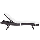  Modway Furniture Outdoor Seating Chaises EEI-2430-EXP-WHI-SET IMAGE 3