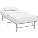  Modway Furniture Twin Bed Frame MOD-5427-GRY IMAGE 1