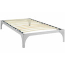  Modway Furniture Twin Bed Frame MOD-5430-SLV IMAGE 1