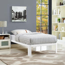 Modway Furniture Twin Bed Frame MOD-5467-WHI IMAGE 5