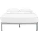  Modway Furniture Queen Bed Frame MOD-5469-GRY IMAGE 4