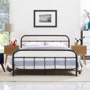  Modway Furniture Queen Bed Frame MOD-5533-BRN-SET IMAGE 5
