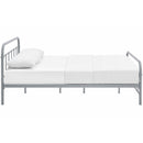  Modway Furniture Queen Bed Frame MOD-5533-GRY-SET IMAGE 3