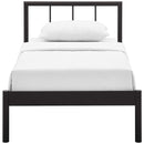  Modway Furniture Twin Bed Frame MOD-5543-BRN-SET IMAGE 4