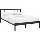 Modway Furniture Full Bed Frame MOD-5544-BRN-SET IMAGE 2
