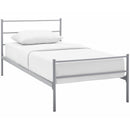  Modway Furniture Twin Bed Frame MOD-5551-GRY-SET IMAGE 2