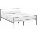  Modway Furniture Full Bed Frame MOD-5552-GRY-SET IMAGE 2
