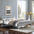  Modway Furniture Full Bed Frame MOD-5552-WHI-SET IMAGE 5