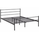  Modway Furniture Queen Bed Frame MOD-5553-BRN-SET IMAGE 1