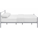  Modway Furniture Queen Bed Frame MOD-5553-GRY-SET IMAGE 3