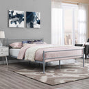  Modway Furniture Queen Bed Frame MOD-5553-GRY-SET IMAGE 5