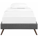  Modway Furniture Twin Bed Frame MOD-5887-GRY IMAGE 4