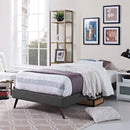  Modway Furniture Twin Bed Frame MOD-5887-GRY IMAGE 5