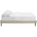  Modway Furniture Queen Bed Frame MOD-5891-BEI IMAGE 3