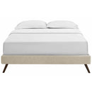 Modway Furniture King Bed Frame MOD-5893-BEI IMAGE 4