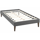  Modway Furniture Twin Bed Frame MOD-5895-GRY IMAGE 1