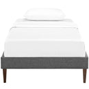  Modway Furniture Twin Bed Frame MOD-5895-GRY IMAGE 4