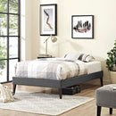  Modway Furniture Twin Bed Frame MOD-5895-GRY IMAGE 5