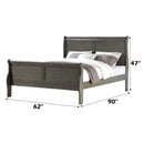  Size_Queen -- Acme Furniture Louis Philippe Sleigh Bed IMAGE 6