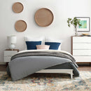  Modway Furniture Full Bed Frame MOD-6054-WHI IMAGE 5
