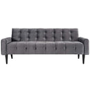  Modway Furniture Delve Stationary Fabric Sofa EEI-2456-GRY IMAGE 1