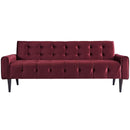 Modway Furniture Delve Stationary Fabric Sofa EEI-2456-MAR IMAGE 1