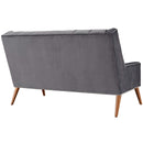  Modway Furniture Peruse Stationary Fabric Loveseat EEI-2462-GRY IMAGE 3